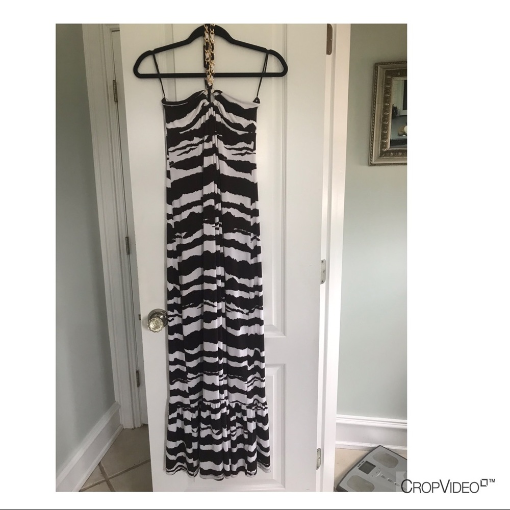 Michael Kors halter maxi dress